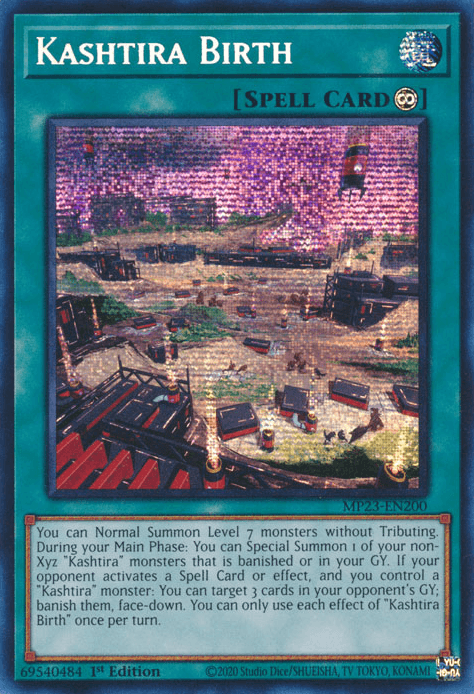 Kashtira Birth [MP23-EN200] Prismatic Secret Rare - POKÉ JEUX