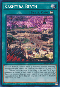 Kashtira Birth [MP23-EN200] Prismatic Secret Rare - POKÉ JEUX