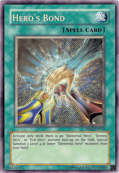 Hero's Bond [PP02-EN012] Secret Rare - POKÉ JEUX