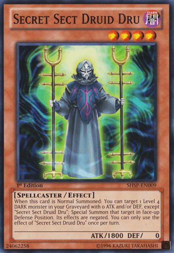 Secret Sect Druid Dru [SHSP-EN009] Common - POKÉ JEUX