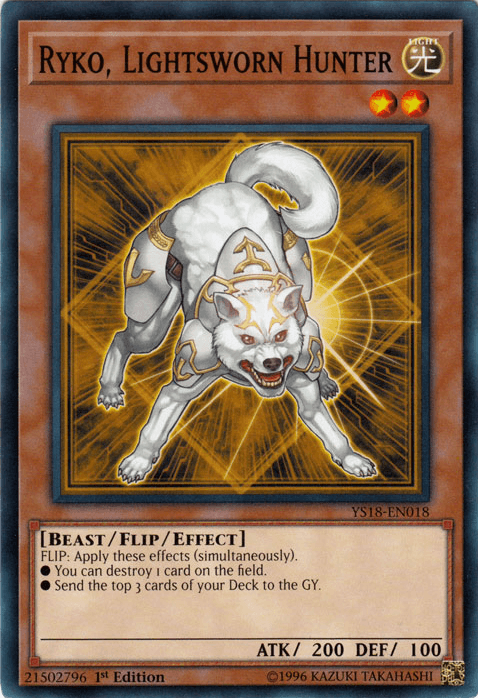 Ryko, Lightsworn Hunter [YS18-EN018] Common - POKÉ JEUX