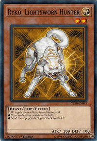 Ryko, Lightsworn Hunter [YS18-EN018] Common - POKÉ JEUX