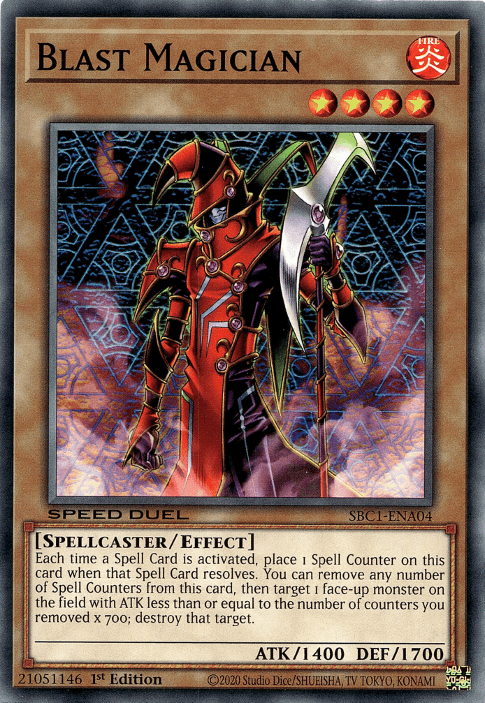 Blast Magician [SBC1-EN004] Common - POKÉ JEUX