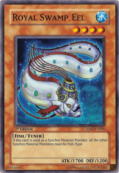 Royal Swamp Eel [CRMS-EN086] Super Rare - POKÉ JEUX