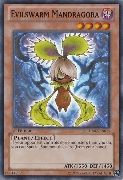 Evilswarm Mandragora [HA07-EN015] Super Rare - POKÉ JEUX