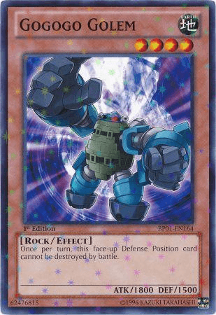 Gogogo Golem [BP01-EN164] Starfoil Rare - POKÉ JEUX