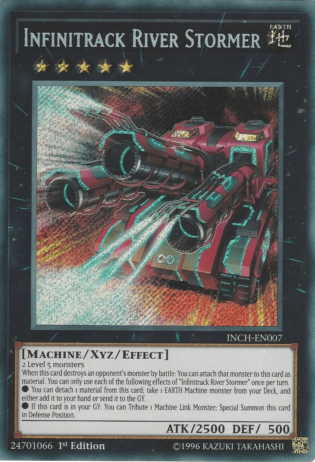 Infinitrack River Stormer [INCH-EN007] Secret Rare - POKÉ JEUX