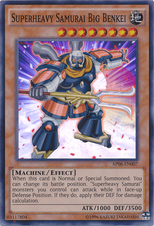 Superheavy Samurai Big Benkei [AP06-EN007] Super Rare - POKÉ JEUX