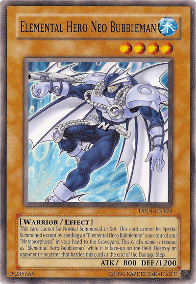 Elemental Hero Neo Bubbleman [DR04-EN124] Common - POKÉ JEUX