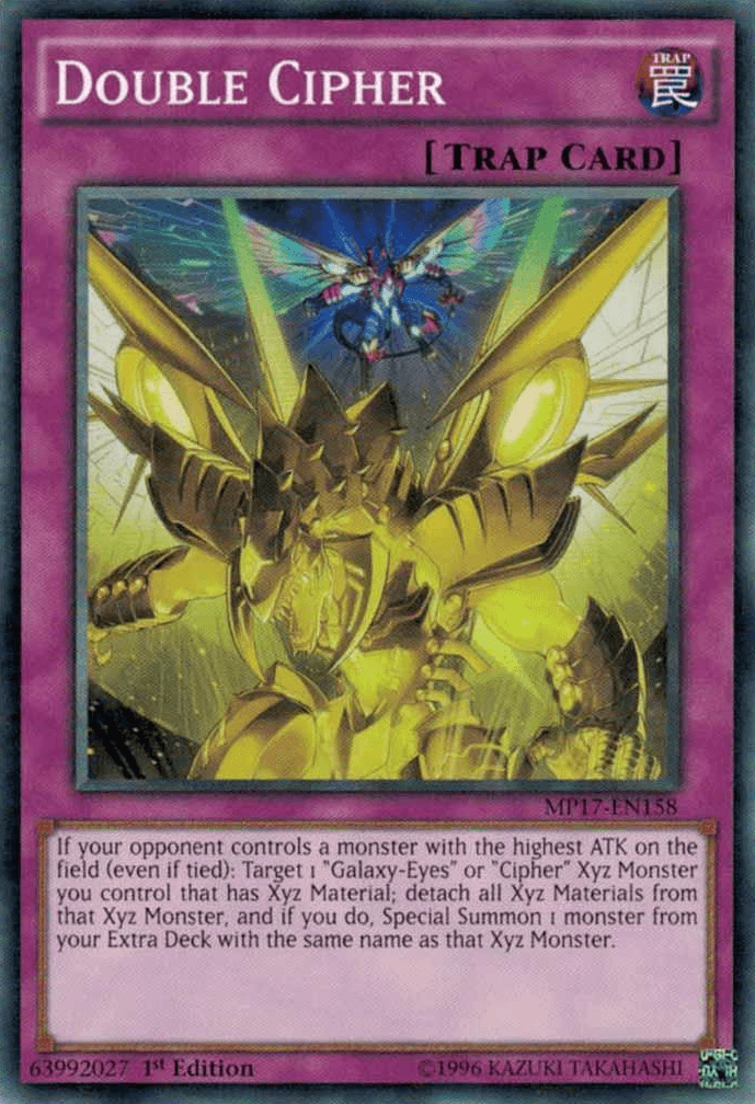 Double Cipher [MP17-EN158] Common - POKÉ JEUX