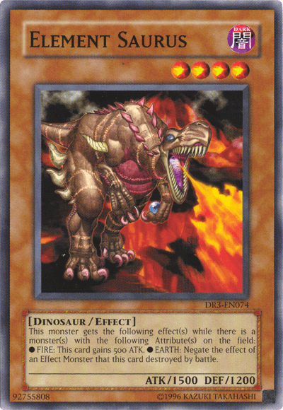 Element Saurus [DR3-EN074] Common - POKÉ JEUX