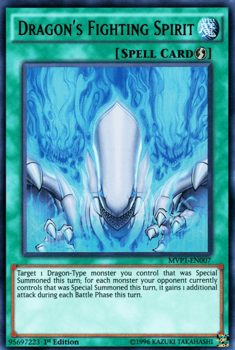 Dragon's Fighting Spirit [MVP1-EN007] Ultra Rare - POKÉ JEUX
