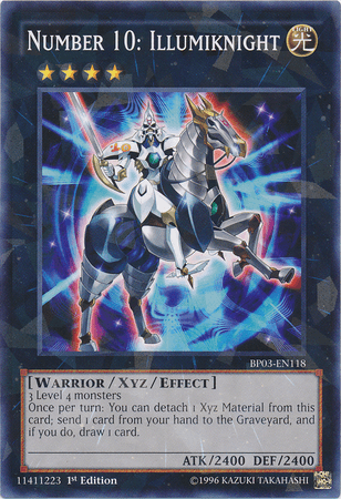 Number 10: Illumiknight [BP03-EN118] Shatterfoil Rare - POKÉ JEUX