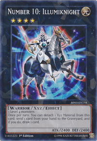 Number 10: Illumiknight [BP03-EN118] Shatterfoil Rare - POKÉ JEUX