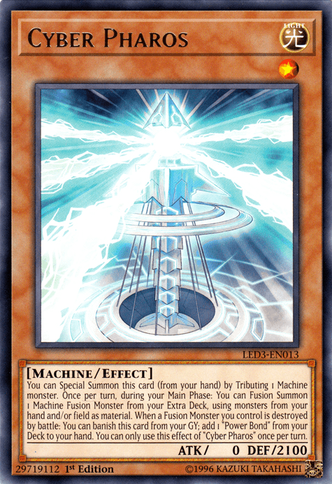 Cyber Pharos [LED3-EN013] Rare - POKÉ JEUX