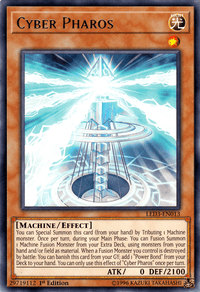 Cyber Pharos [LED3-EN013] Rare - POKÉ JEUX