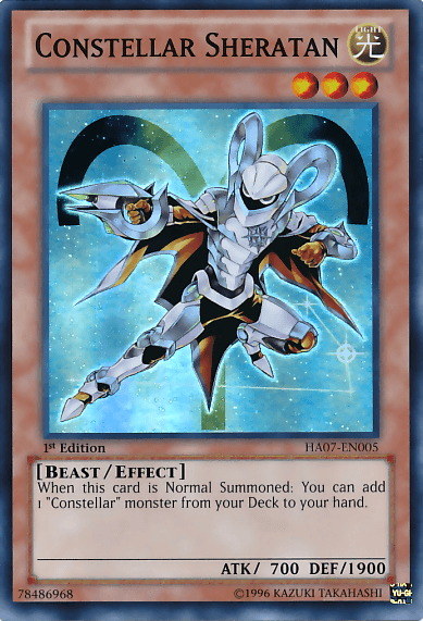 Constellar Sheratan [HA07-EN005] Super Rare - POKÉ JEUX