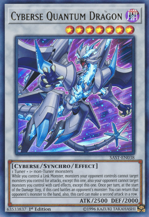 Cyberse Quantum Dragon [SAST-EN038] Ultra Rare - POKÉ JEUX