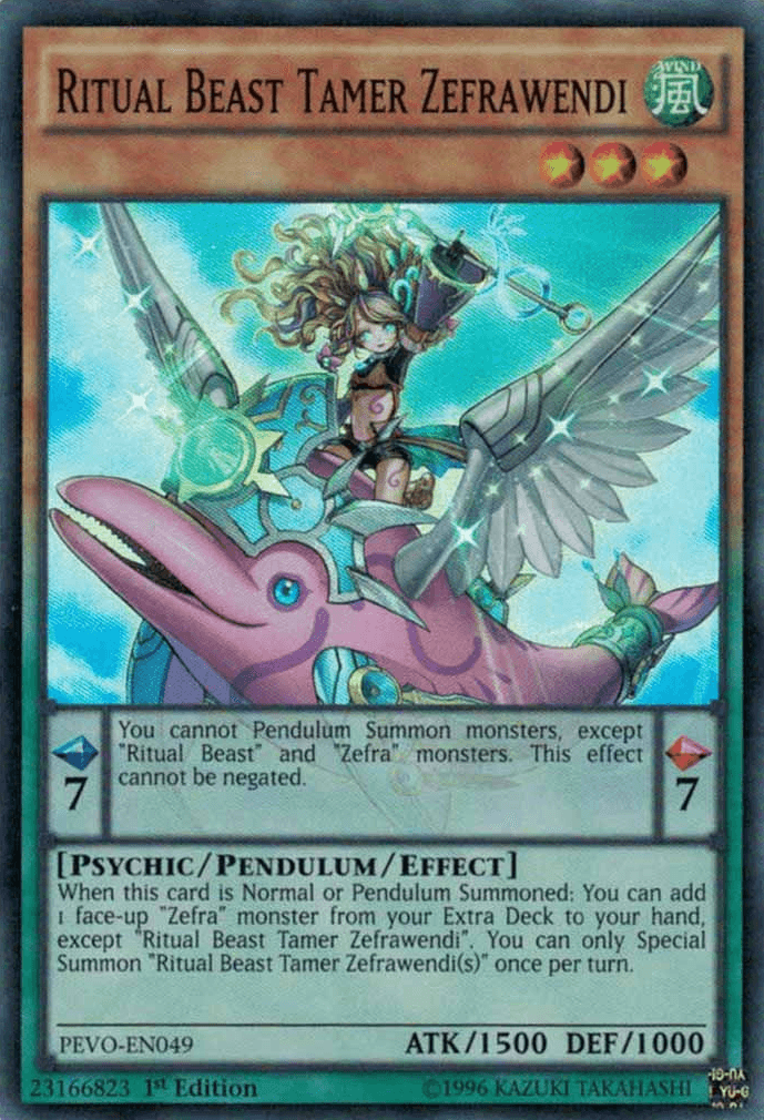 Ritual Beast Tamer Zefrawendi [PEVO-EN049] Super Rare - POKÉ JEUX