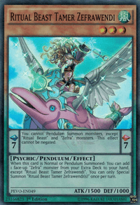 Ritual Beast Tamer Zefrawendi [PEVO-EN049] Super Rare - POKÉ JEUX