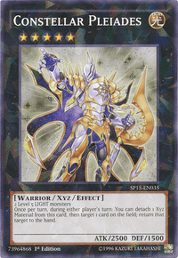 Constellar Pleiades [SP15-EN035] Shatterfoil Rare - POKÉ JEUX