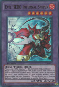 Evil HERO Infernal Sniper [LCGX-EN071] Ultra Rare - POKÉ JEUX