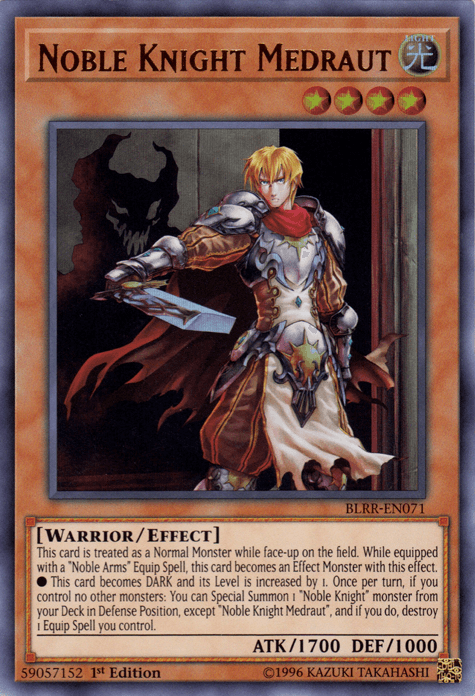 Noble Knight Medraut [BLRR-EN071] Ultra Rare - POKÉ JEUX