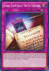Dark Contract with Errors [MP16-EN155] Common - POKÉ JEUX