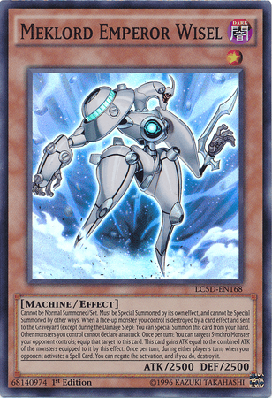 Meklord Emperor Wisel [LC5D-EN168] Super Rare - POKÉ JEUX