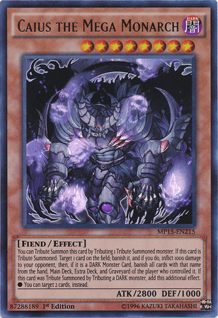 Caius the Mega Monarch [MP15-EN215] Ultra Rare - POKÉ JEUX