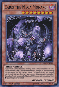 Caius the Mega Monarch [MP15-EN215] Ultra Rare - POKÉ JEUX