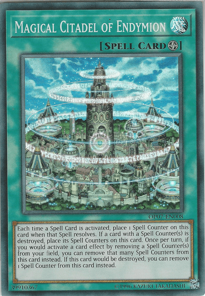 Magical Citadel of Endymion [OP07-EN008] Super Rare - POKÉ JEUX
