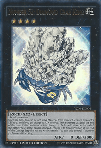 Number 52: Diamond Crab King [YZ06-EN001] Ultra Rare - POKÉ JEUX