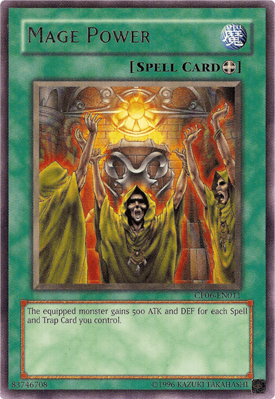 Mage Power [CP06-EN011] Rare - POKÉ JEUX