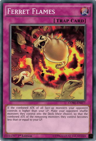 Ferret Flames [CORE-EN077] Common - POKÉ JEUX