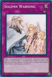 Solemn Warning [SR05-EN037] Common - POKÉ JEUX