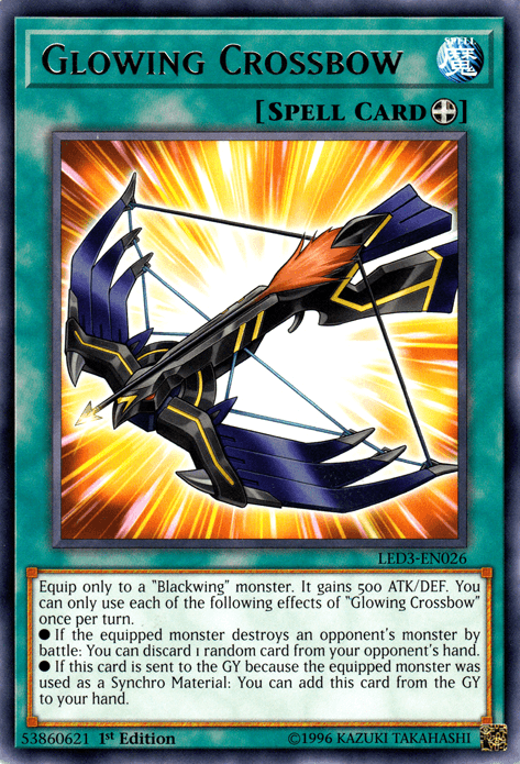 Glowing Crossbow [LED3-EN026] Rare - POKÉ JEUX