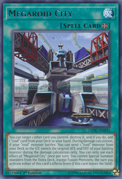 Megaroid City [LEDU-EN031] Rare - POKÉ JEUX