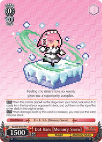 Dot Ram [Memory Snow] (RZ/S68-E101 PR) [Re:ZERO Memory Snow] 