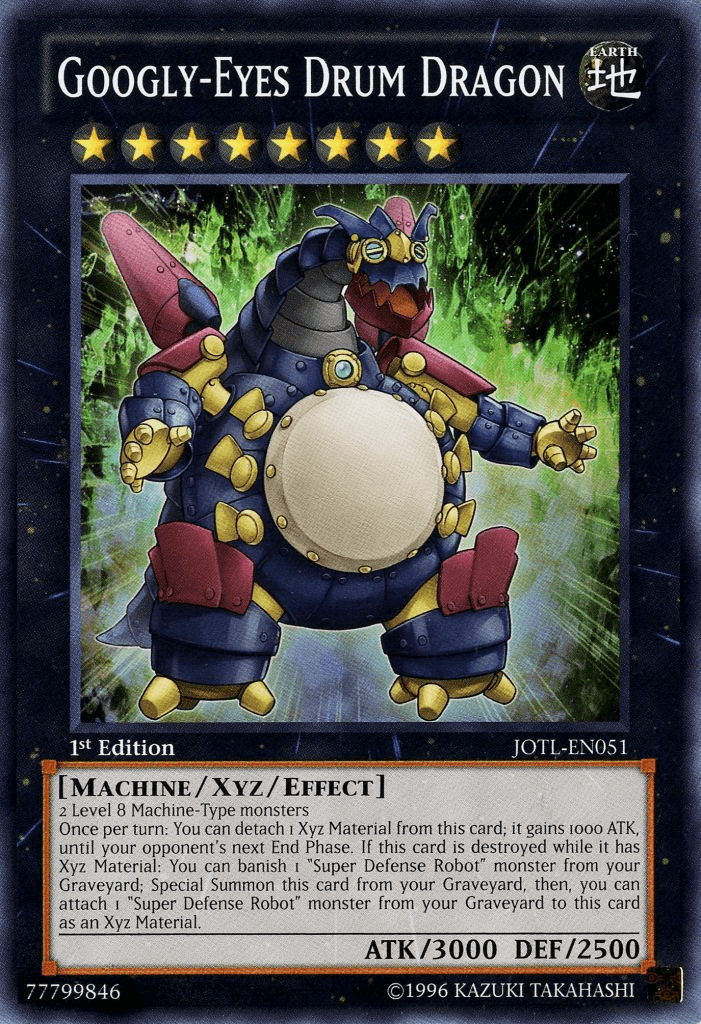 Googly-Eyes Drum Dragon [JOTL-EN051] Common - POKÉ JEUX
