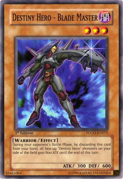 Destiny Hero - Blade Master [POTD-EN015] Common - POKÉ JEUX