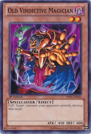 Old Vindictive Magician [BP01-EN060] Common - POKÉ JEUX