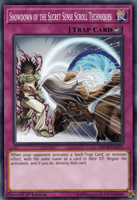 Showdown of the Secret Sense Scroll Techniques [MP18-EN221] Common - POKÉ JEUX