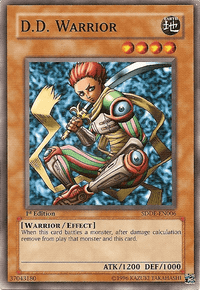 D.D. Warrior [SDDE-EN006] Common - POKÉ JEUX