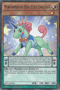 Performapal Odd-Eyes Unicorn [SHVI-EN004] Rare - POKÉ JEUX