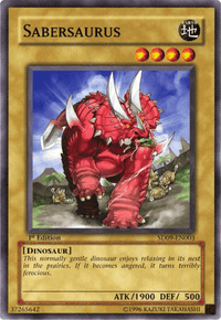 Sabersaurus [SD09-EN003] Common - POKÉ JEUX