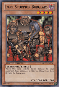 Dark Scorpion Burglars [GLD5-EN004] Common - POKÉ JEUX