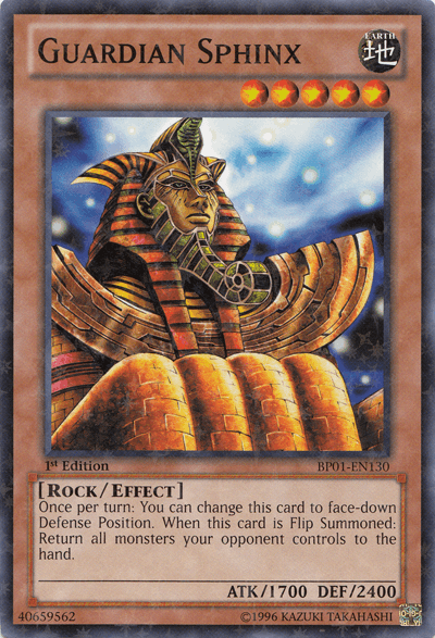 Guardian Sphinx [BP01-EN130] Starfoil Rare - POKÉ JEUX