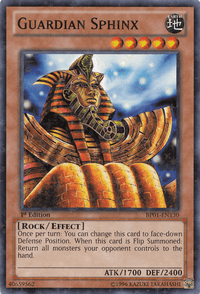 Guardian Sphinx [BP01-EN130] Starfoil Rare - POKÉ JEUX