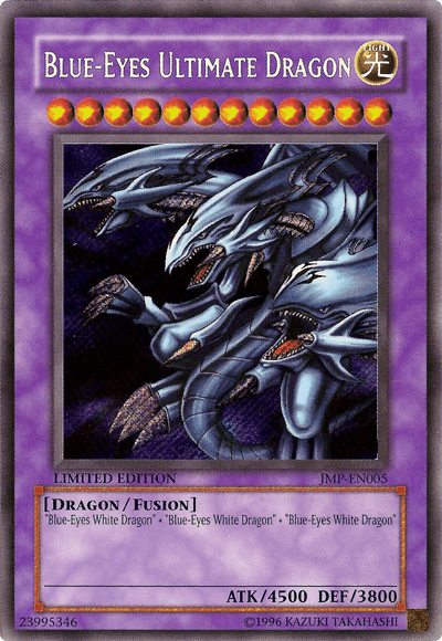 Blue-Eyes Ultimate Dragon [JMP-EN005] Ultra Rare - POKÉ JEUX